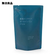 薬用クリアケアオールインワンジェル（詰替用）・180g【無印良品 公式】