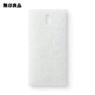 ウレタンフォーム三層バススポンジ 約幅7×奥行14．5×高さ4．5cm【無印良品 公式】