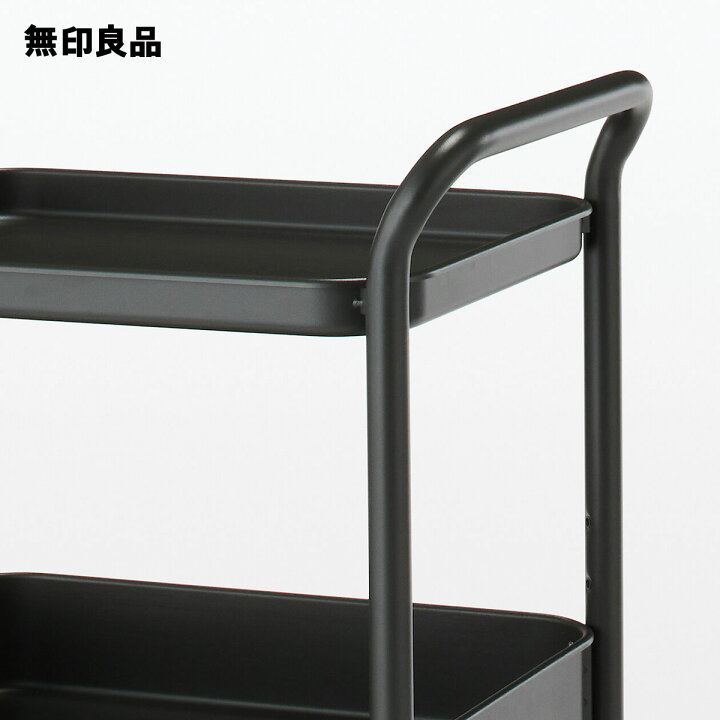 楽天市場】スチールパイプワゴンラック 3段【無印良品 公式】 : 無印良品