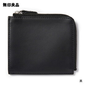 【無印良品 公式】イタリア産ヌメ革 L字財布 タテ9．2×ヨコ10．5×マチ2cm