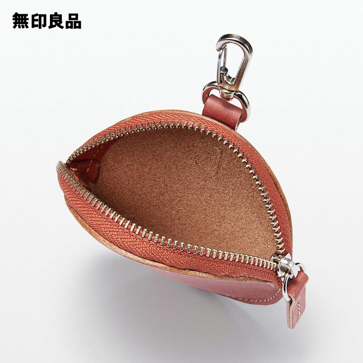 楽天市場】【無印良品 公式】手塗りヌメ革 コインケース 直径丸形 