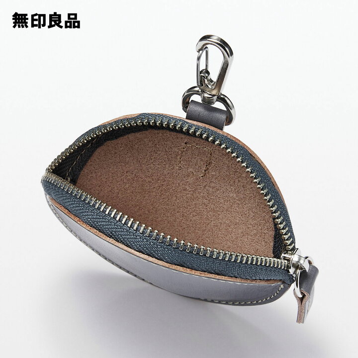 楽天市場】【無印良品 公式】手塗りヌメ革 コインケース 直径丸形 
