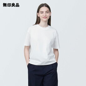 【無印良品 公式】婦人 天竺編みクルーネック半袖Tシャツ