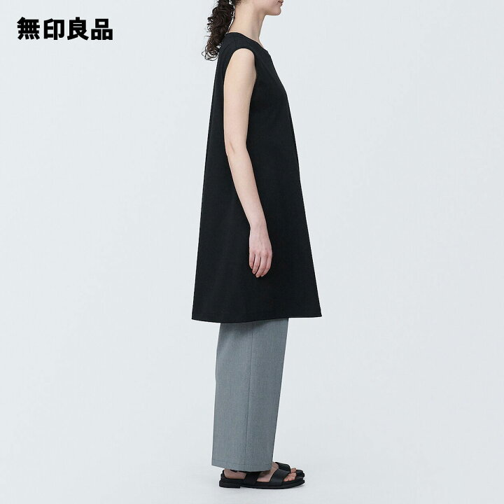 楽天市場】【無印良品 公式】婦人 天竺編みノースリーブワンピース 