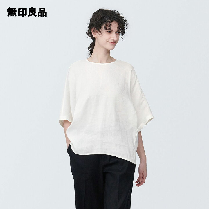 楽天市場】【無印良品 公式】婦人 ヘンプ レーヨン 半袖ブラウス 