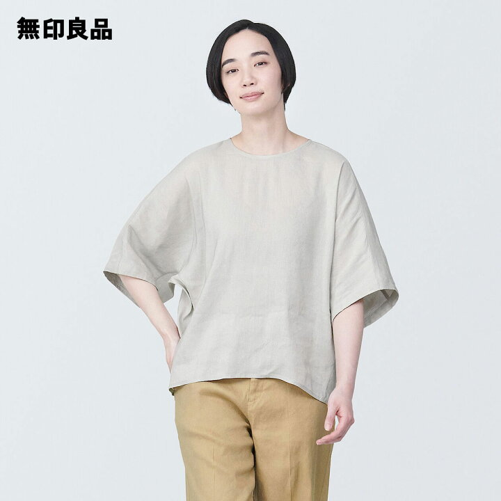 楽天市場】【無印良品 公式】婦人 ヘンプ レーヨン 半袖ブラウス 