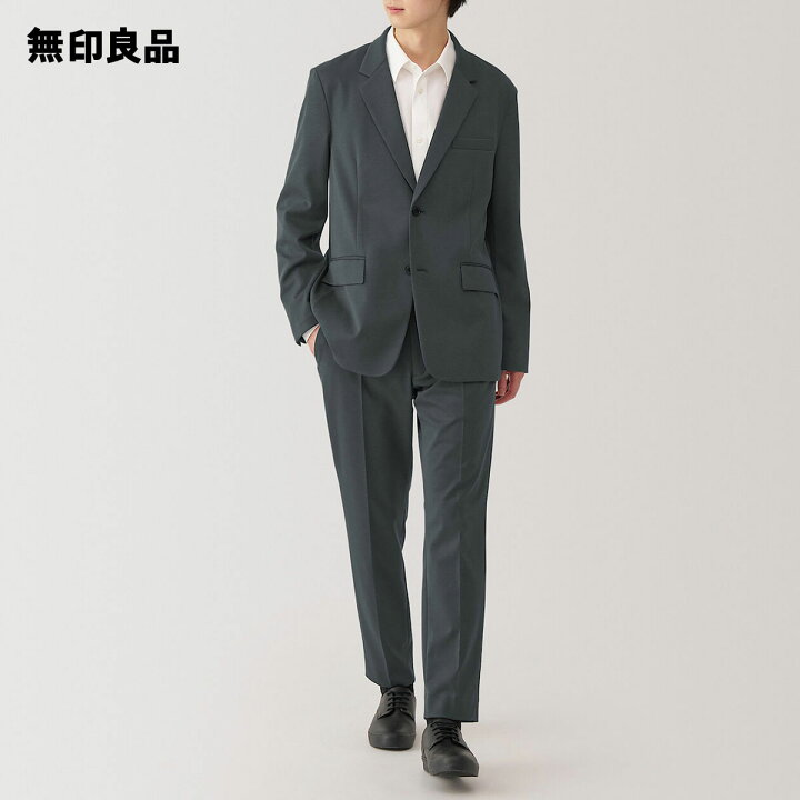 楽天市場】【無印良品 公式】紳士 ストレッチジャージーノータック 