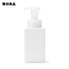 【無印良品 公式】PET詰替ボトル 泡タイプ・ホワイト 400mL