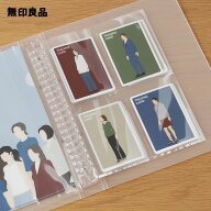 【A5ワイド用】ポケットが選べるシリーズ 専用リフィル・トレーディングカードサイズ 4ポケット 10枚入　…
