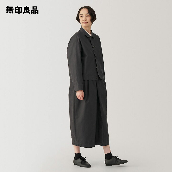 楽天市場】【無印良品 公式】婦人 和紙混ジャケット・ダークブラウン  