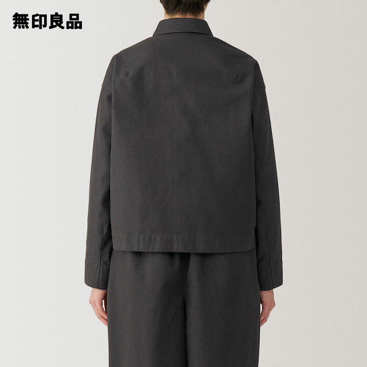 楽天市場】【無印良品 公式】婦人 和紙混ジャケット・ダークブラウン  