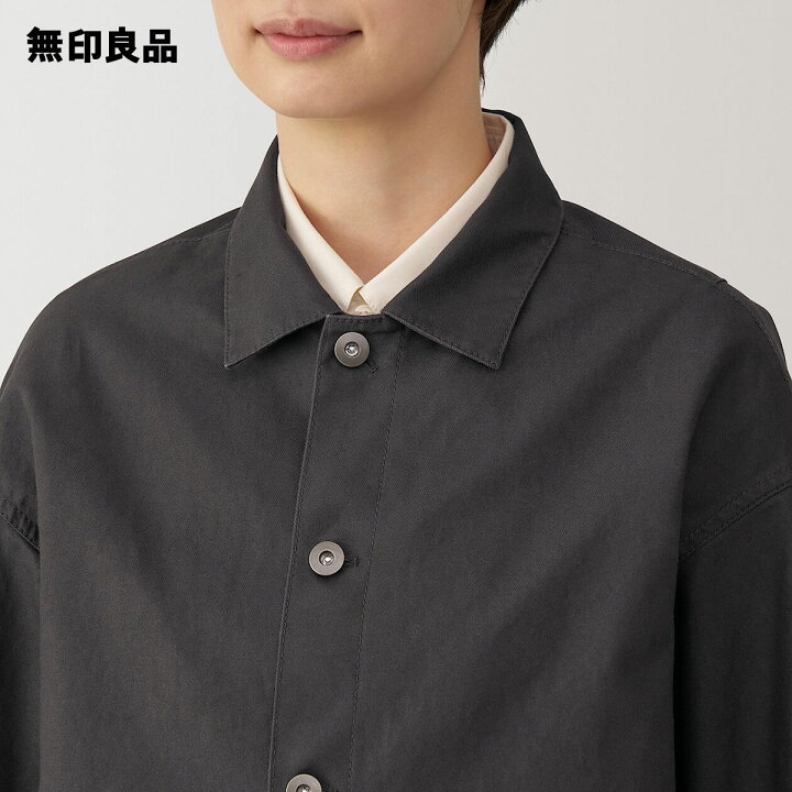楽天市場】【無印良品 公式】婦人 和紙混ジャケット・ダークブラウン 