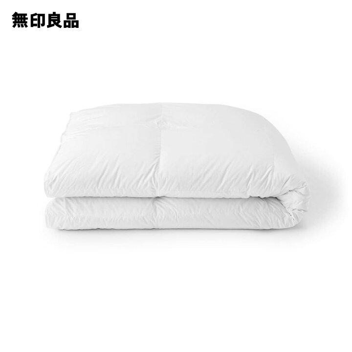 楽天市場】【無印良品 公式】防ダニ 羽毛掛ふとん・中厚手／シングル 