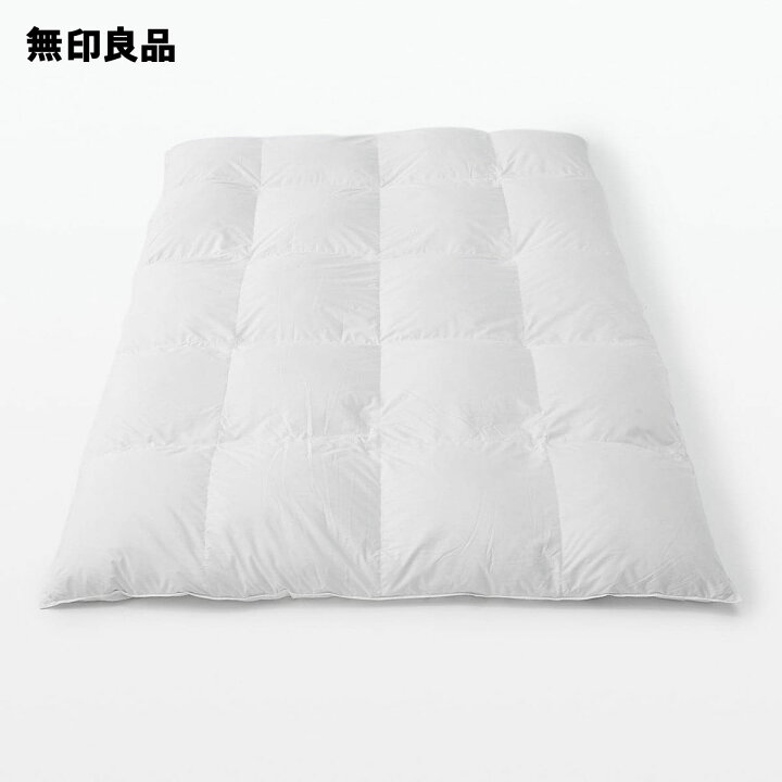 楽天市場】【無印良品 公式】防ダニ 羽毛掛ふとん・中厚手／シングル 