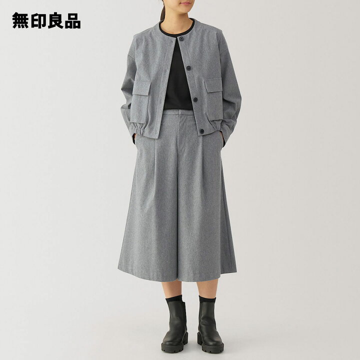 楽天市場】【無印良品 公式】婦人 ストレッチ起毛クロップドパンツ  