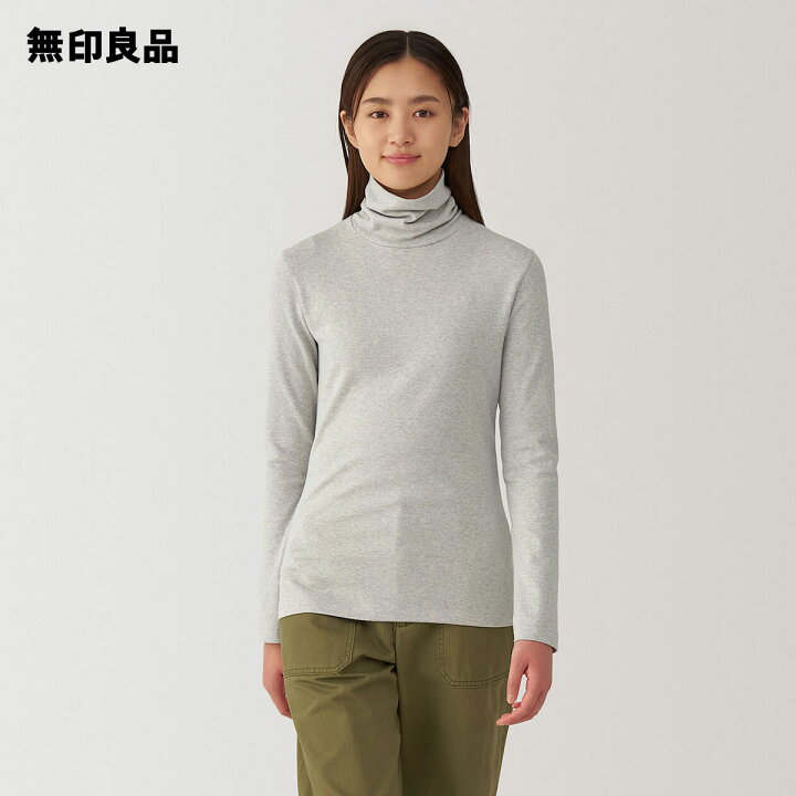 楽天市場】【無印良品 公式】婦人 起毛フライス編みタートルネック長袖 