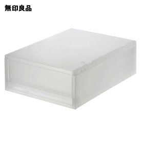 ポリプロピレン　小物収納ケース　中・約幅26×奥行37×高さ12cm【無印良品 公式】