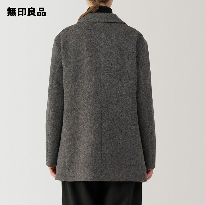 楽天市場】【無印良品 公式】婦人 再生ウール混ジャケットコート 