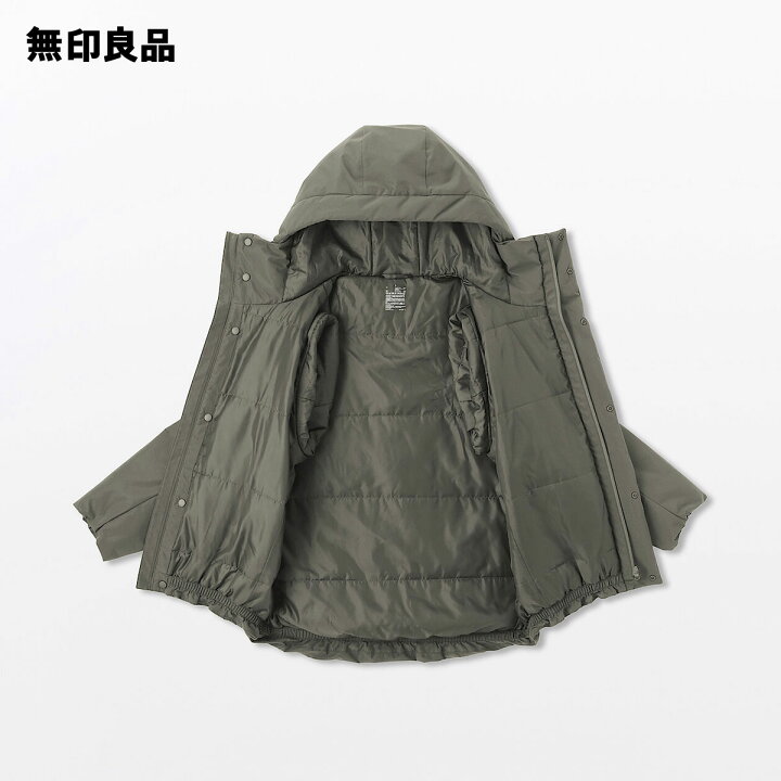楽天市場】防風撥水中わたフードジャケット【無印良品 公式】 : 無印良品