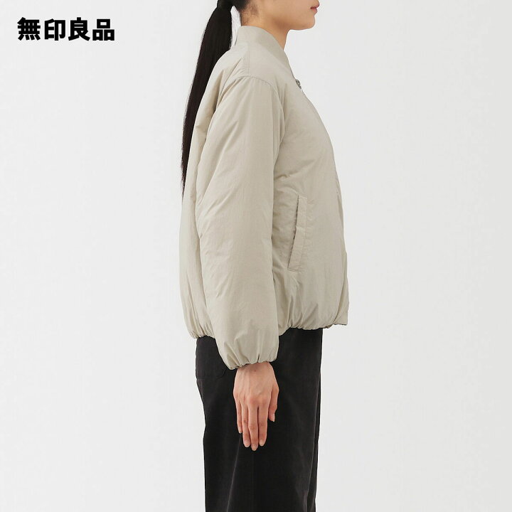 楽天市場】ふんわり中わた ブルゾン【無印良品 公式】 : 無印良品