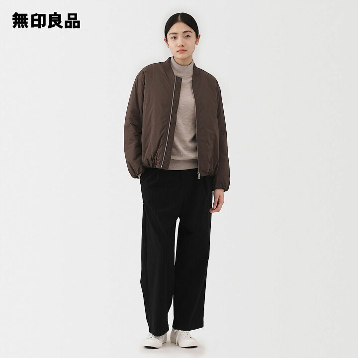 楽天市場】ふんわり中わた ブルゾン【無印良品 公式】 : 無印良品