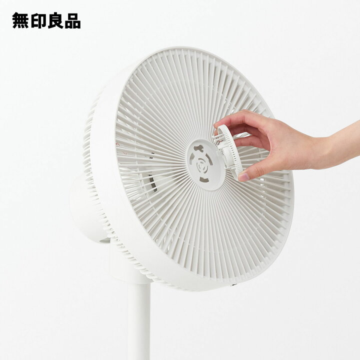 楽天市場】首振り範囲が調節できる DC扇風機・MJ−DCLF1 