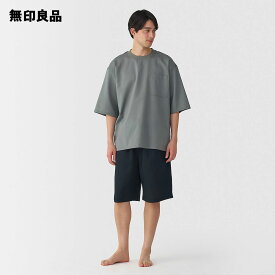 【無印良品 公式】紳士　風を通す　半袖ルームウェアセット