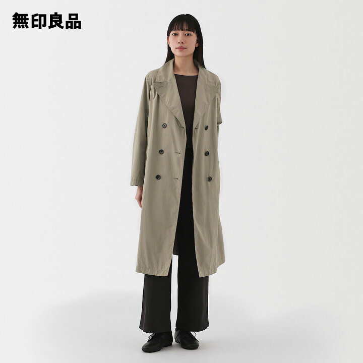 楽天市場】【無印良品 公式】婦人 撥水 トレンチコート : 無印良品