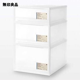【2個セット】ポリプロピレン クローゼットケース 小　約幅44×奥行55×高さ18cm　収納　収納ケース【無印良品 公式】