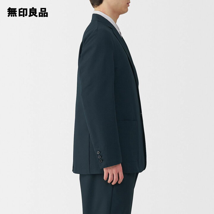 楽天市場】紳士 風を通す ストレッチサッカージャケット【無印良品 