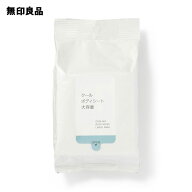 クールボディシート（大容量）・30枚／約250×200mm【無印良品 公式】