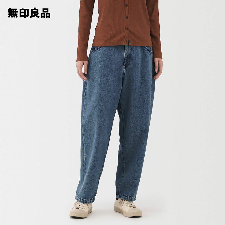 楽天市場】【無印良品 公式】婦人 木の実から作ったカポック混 デニム  