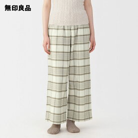 婦人　フランネル　ロングパンツ【無印良品 公式】