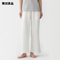 楊柳ガーゼ ロングパンツ【無印良品 公式】