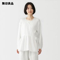 楊柳ガーゼ ショートカーディガン【無印良品 公式】