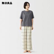 二重ガーゼ 半袖ルームウェアセット【無印良品 公式】