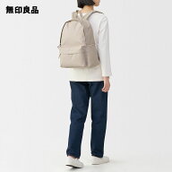 肩の負担を軽くする 撥水 リュックサック・タテ43×ヨコ32×マチ14cm【無印良品 公式】