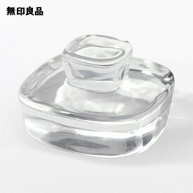 ソーダガラス 重石・約幅6．5×奥行6．5×高さ4cm【無印良品 公式】