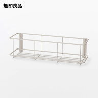 ドアにつける収納 高さ調節できるフック用追加ポケット・約幅28．5×奥行9×高さ8cm【無印良品 公式】