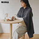 手軽に組み立てられる木製カフェテーブル 直径56cm アッシュ材突板・幅56×奥行56×高さ72cm【無印良品 公式】