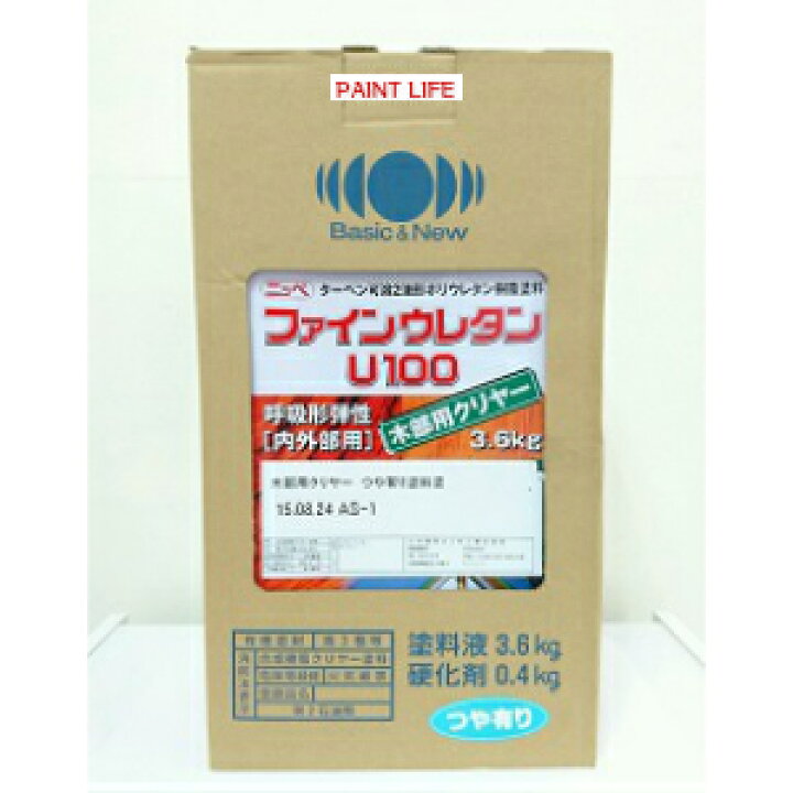 楽天市場】【送料無料】日本ペイントファインウレタンU100木部用 