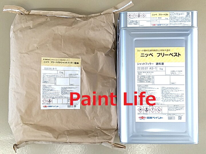 楽天市場】【送料無料】日本ペイントフリーベストシャットフィラー18kg 