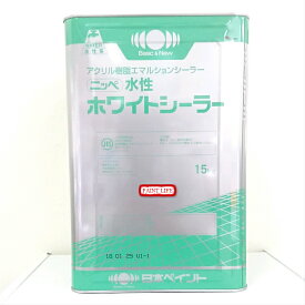 【送料無料】日本ペイント水性ホワイトシーラー　15kg