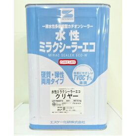 エスケー化研水性ミラクシーラーエコクリヤー　15kg