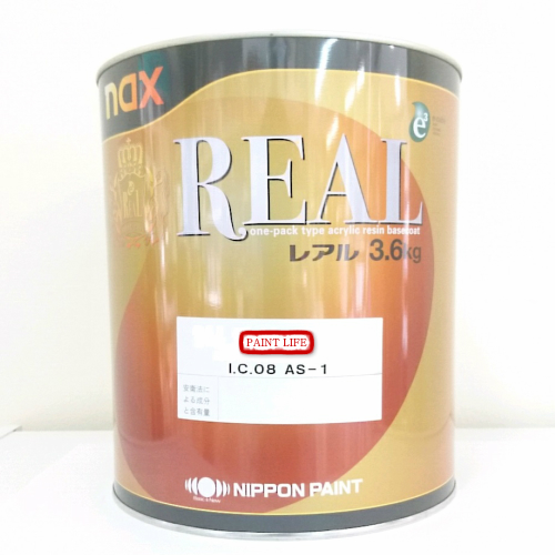 送料無料 【ラッピング無料】 期間限定特価品 日本ペイントnax レアルホワイト 3.6kg