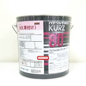 【送料無料】日本ペイントnaxパテクルツR80　厚付け3.5kg