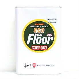 【送料無料】和信化学ワシン　エコフロア艶有　4L木部用/業務用