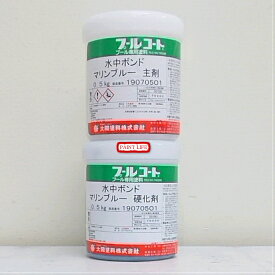 大同塗料水中ボンド（パテ）各色　1kgセットプールコート用