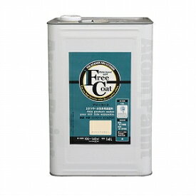 アトムハウスペイント フリーコート　14Lホワイトアイボリー【yellow under tone】