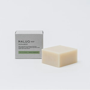 ナルーク フェイス&ボディソープ 100g|NALUQ フプの森 | 固形石けん 北海道モミ トドマツ 北海道産 アロマ ウッディ 森の香り オーガニック 4562293763216 4562293763223 4562293763230